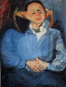 Portrait of Sculptor Miestchaninoff Chaim Soutine